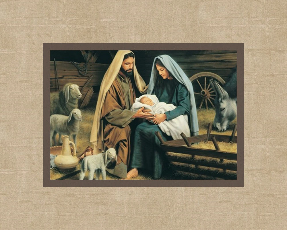 AF - 5x7 - Print - 5x7 print matted to 8x10 - "For God So Loved the World" by Simon Dewey<BR>8~10 }bgvg u_͂̐ĂvTCEf[C@y{݌Ɂz