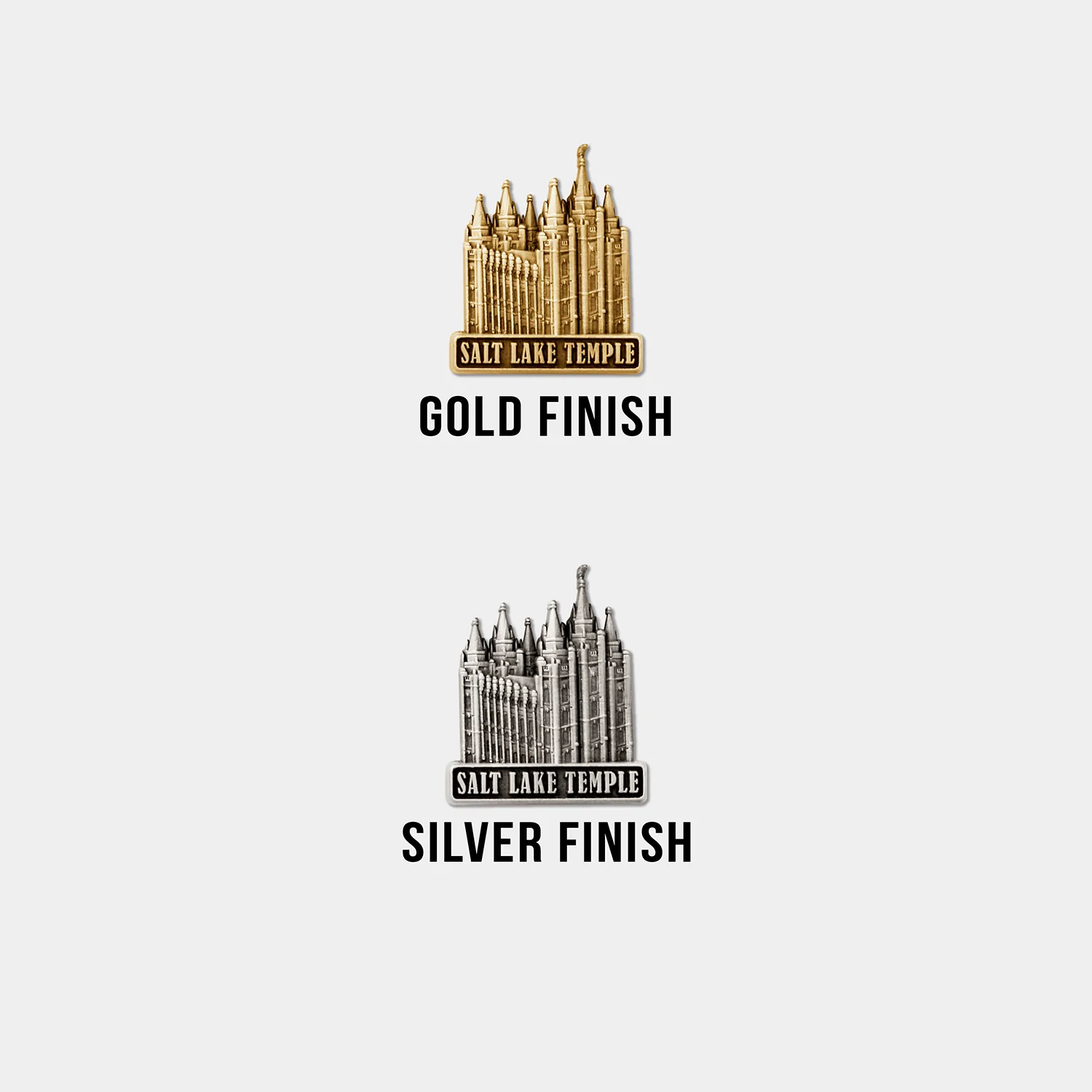 RM - Pin - Gold & Silver Temple Pin <BR/>Ϥο¥ԥʥɡС