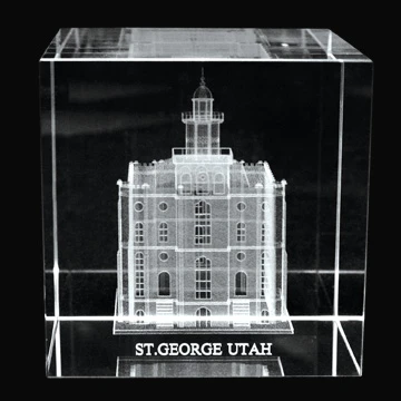 RM - Temple Crystal Cube - St. George Utah  <BR/>֥楿 ȥ硼¡ץꥹ륭塼