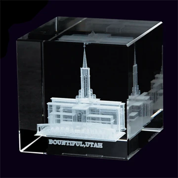 RM - Temple Crystal Cube - Bountiful Utah  <BR/>֥楿Хƥե¡ץꥹ륭塼