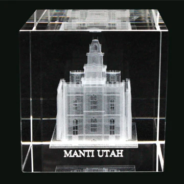 RM - Temple Crystal Cube - Manti Utah   <BR/>֥楿 ޥ󥿥¡ץꥹ륭塼