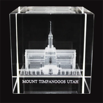 RM - Temple Crystal Cube - Mount Timpanogos Utah  <BR/>֥楿 ޥȡƥѥΡ¡ץꥹ륭塼