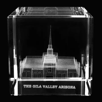 RM - Temple Crystal Cube - The Gila Valley Arizona  <BR/>֥꥾ʽ ҥХ졼¡ץꥹ륭塼