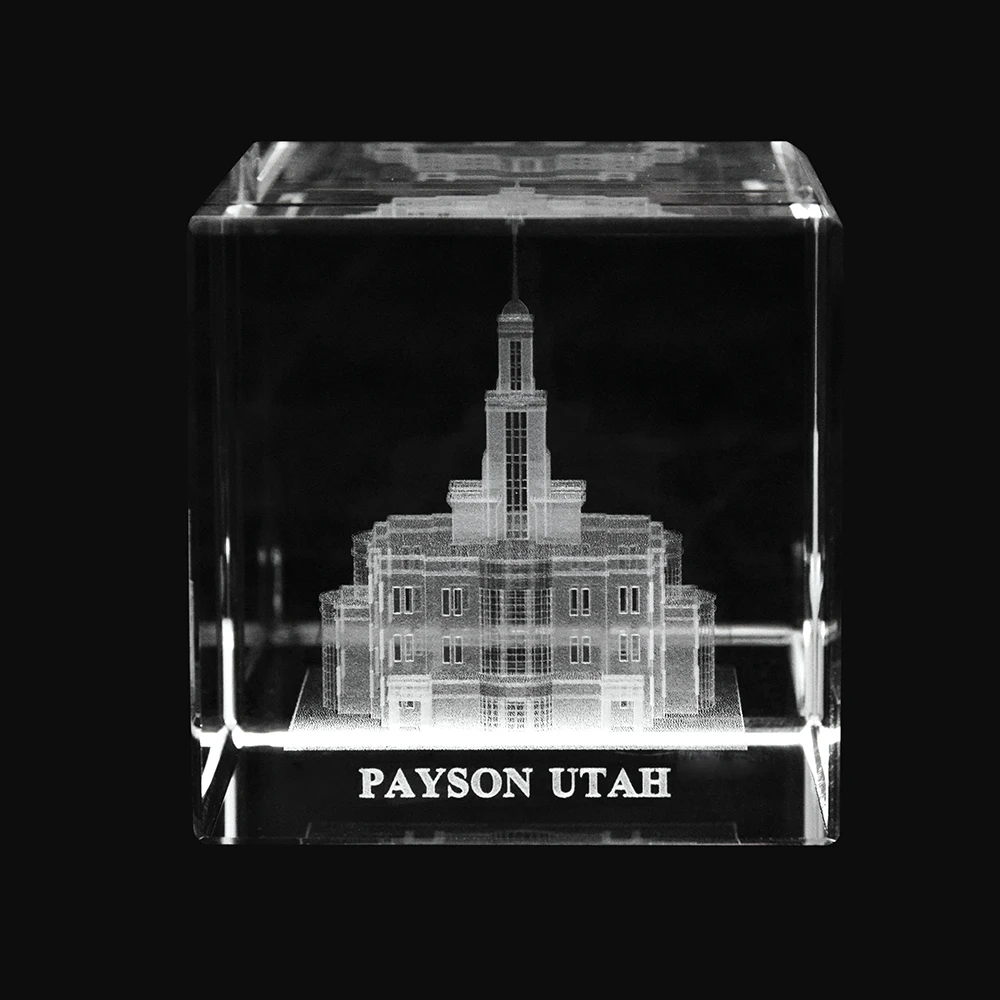 RM - Temple Crystal Cube - Payson Utah  <BR/>֥楿 ڥ¡ץꥹ륭塼