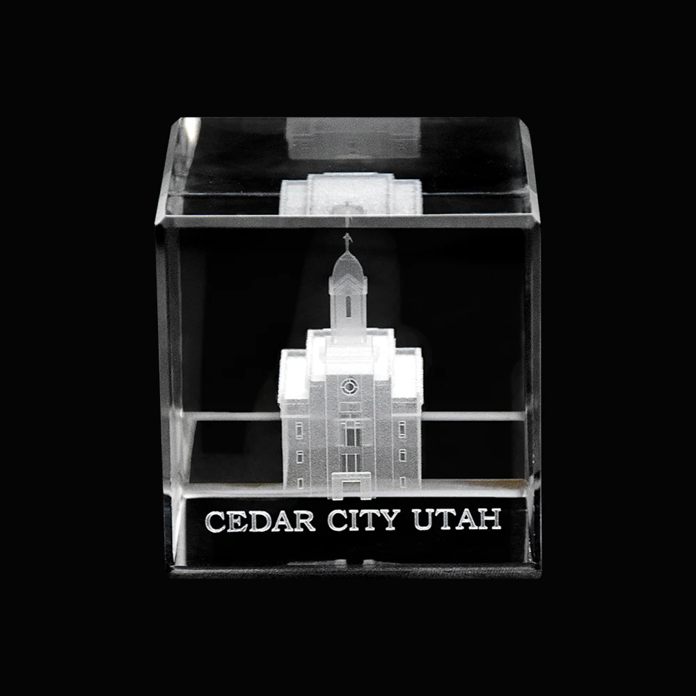 RM - Temple Crystal Cube - Cedar City Utah  <BR/>֥楿 ƥ¡ץꥹ륭塼