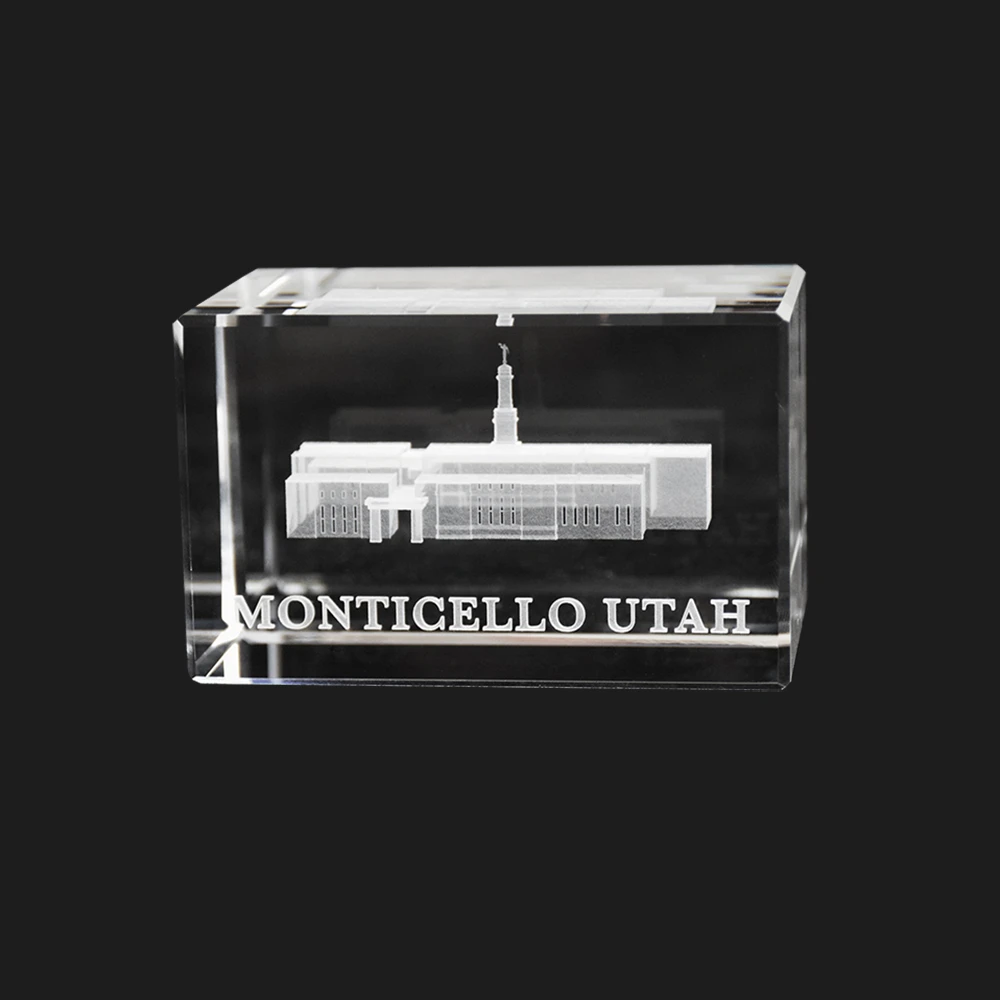 RM - Temple Crystal Cube - Monticello Utah <BR/>֥楿 ƥ¡ץꥹ륭塼