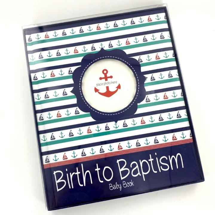 CF - Album-Birth to Baptism - Boy - Baby Album<BR>アルバム　誕生〜バプテスマ(男の子）