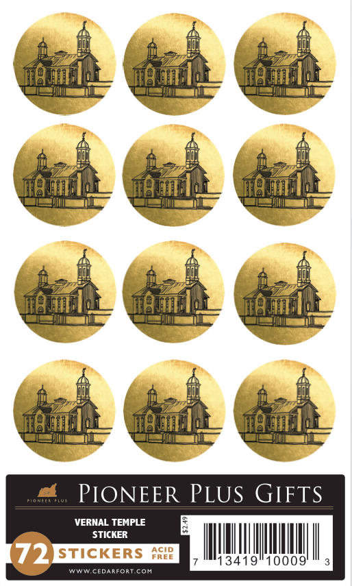 CF - Stikckers - Vernal temple stickers (metallic)<BR>バーナル神殿ステッカー