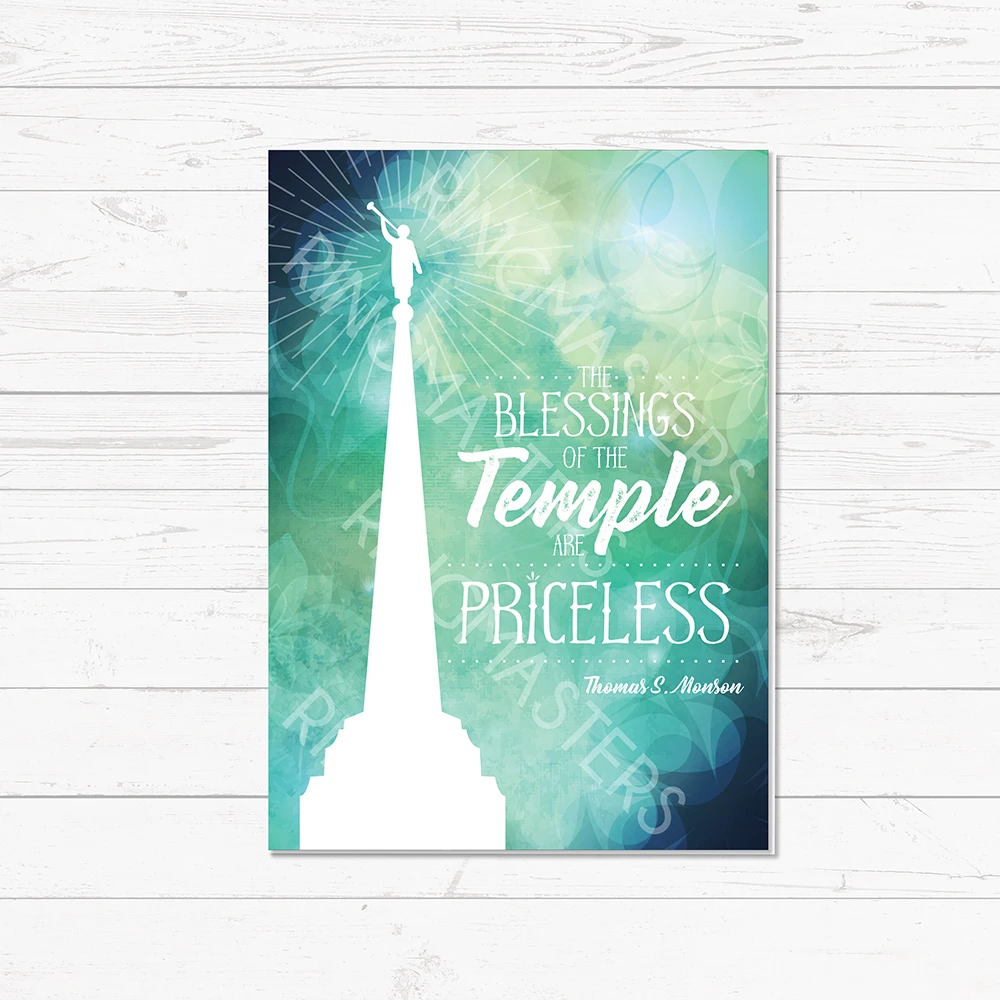 RM - Greeting Card  - Blessings of the Temple<BR>カード - 神殿の祝福（封筒なし）