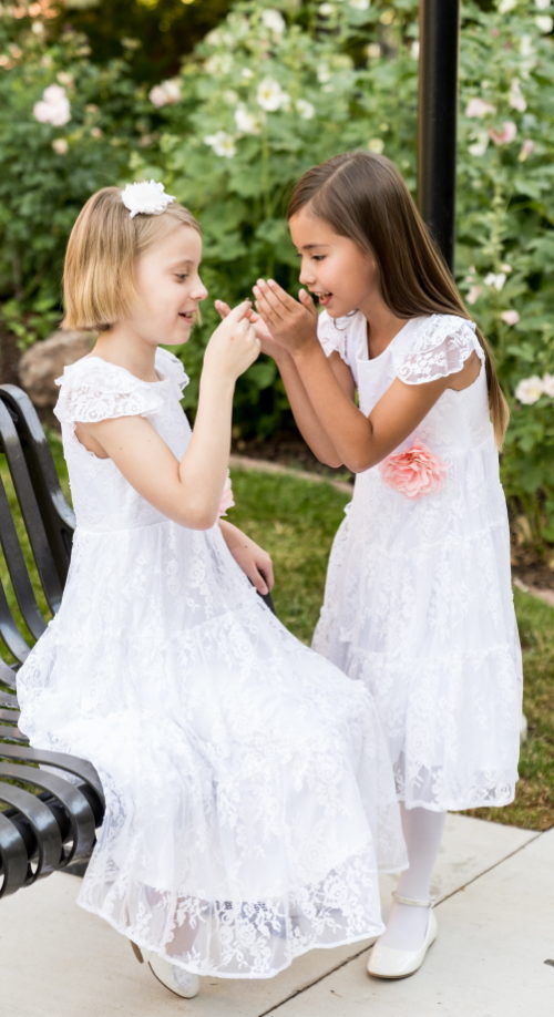 WE - Baptism Dress Strawberry Patch<BR>子供用バプテスマ衣装 「ストロベリーパッチ」