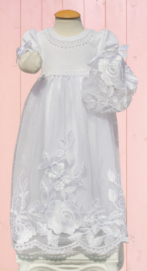 WE - Baby Blessing Outfit - Sweet Rosie<BR>٥ӡѥɥ쥹 ֥ȥ