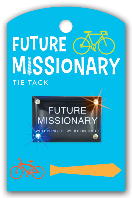 CF - Tie Tack - Future Missionary Light-Up Tie Pin<br>ライトアップタイピン　未来の宣教師(ライトが光るﾀｲﾌﾟ)　