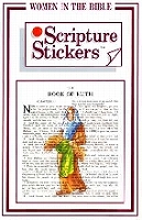 聖典ステッカー「聖書の女性達」　（25枚）聖書に登場する女性に関するもの【日本在庫１点】