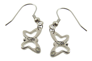 RM - Earrings - Butterfly with Stone Earrings<BR>CTR/Хե饤ȥ饤󥹥ȡ