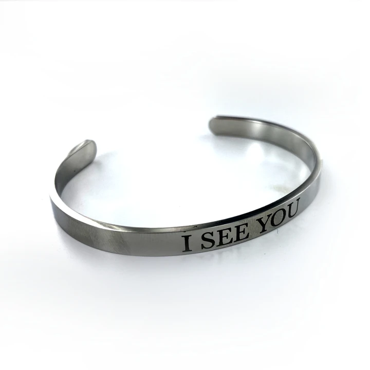 CF - Bracelet  - I See You Bracelet (Cuff Style)<BR/>「あなたを見守っています」ブレスレット（カフスタイル）