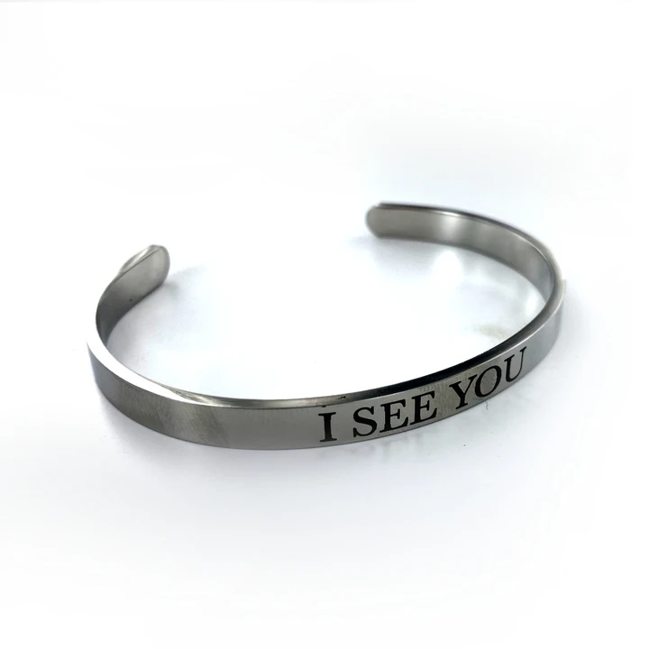 CF - Bracelet  - I See You Bracelet (Cuff Style)<BR/>֤ʤ򸫼äƤޤץ֥쥹åȡʥե