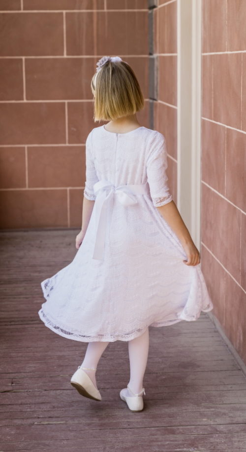 WE - Baptism Dress  Peach Cobbler<BR>子供用バプテスマ衣装 「ピーチコブラー」